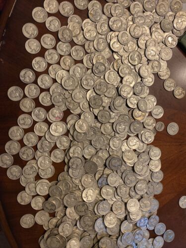 90% Silver Coin Lot, Pre 1965 Washington Quarters ,  Choose How Many!